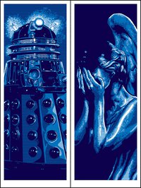 <p>Далек и Плачущий ангел</p>