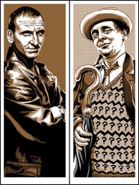 <p>Девятый и седьмой Доктора</p>