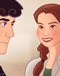 <p>Шерлок Холмс и Молли Хупер</p>