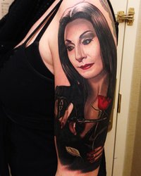 <p>Анжелика Хьюстон</p>