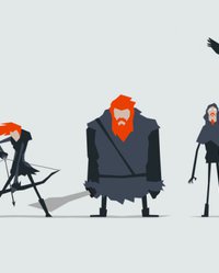 <p>Игритт, Тормунд и Ореолл</p>