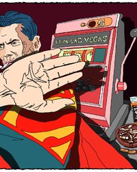 <p>Бывалый Супермен</p>