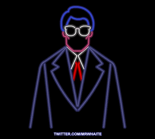 Неоновые постеры культовых фильмов