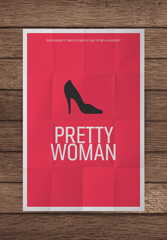 Постеры в минималистистическом стиле