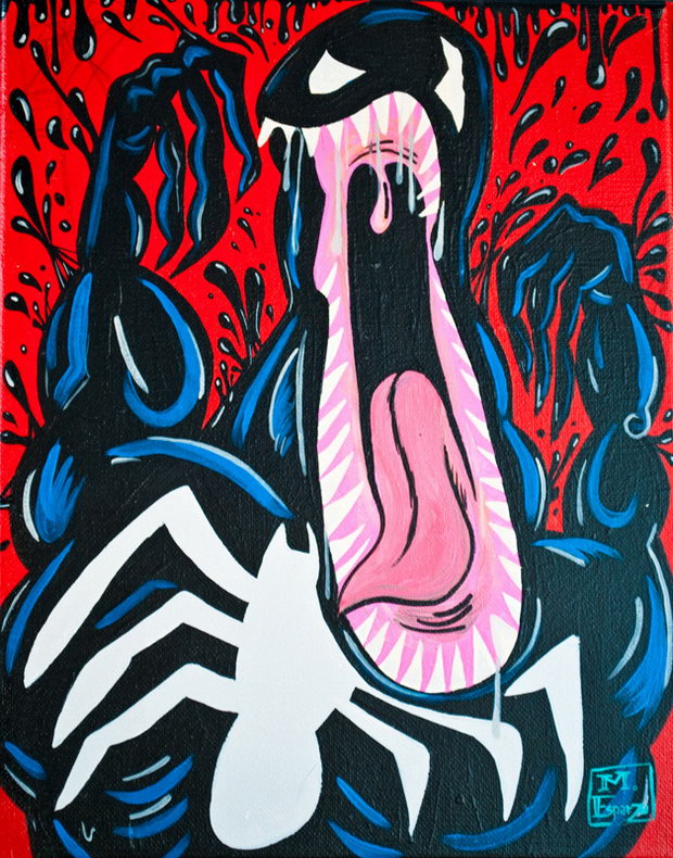 Супергерои в стиле Пикассо