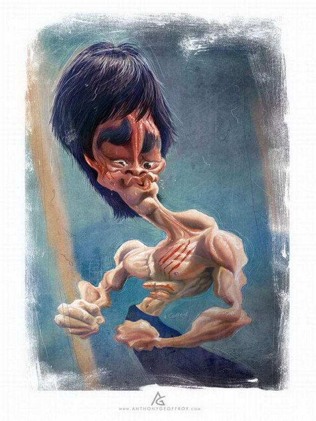 Карикатуры на кинозвёзд