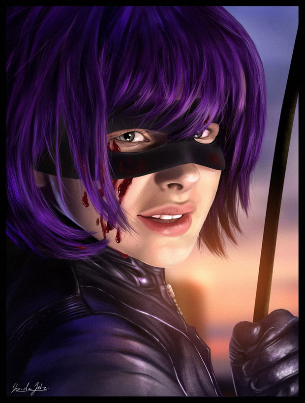 Цифровые портреты киногероев