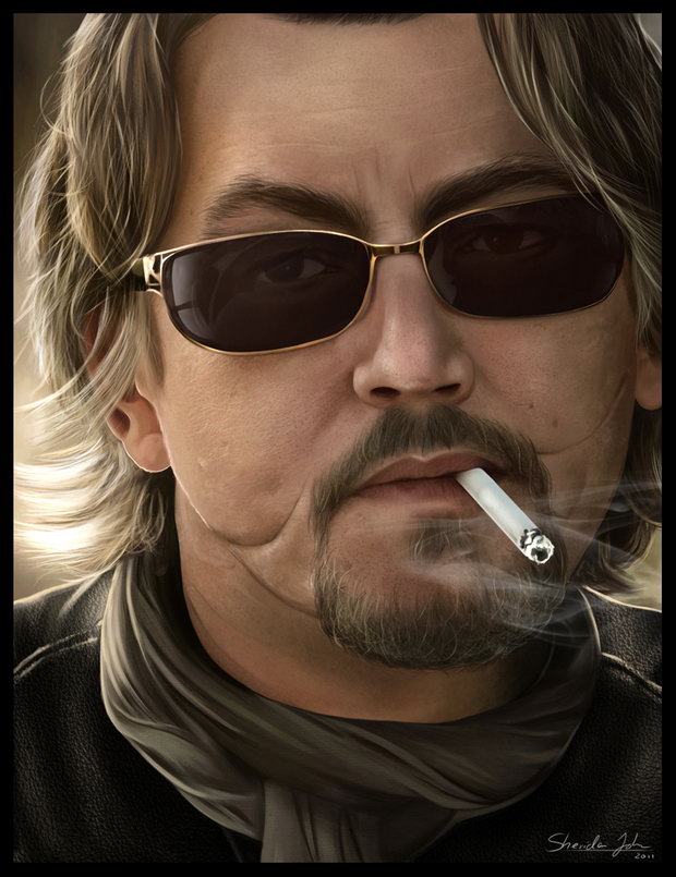 Цифровые портреты киногероев