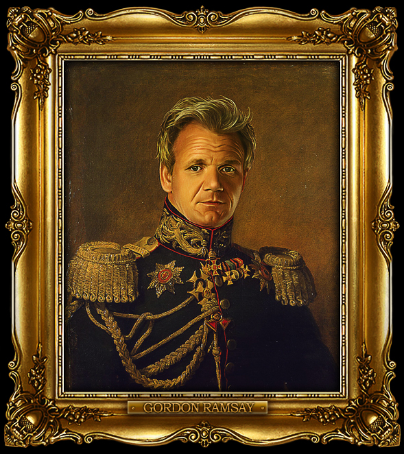 Актёры стилизованные под российских генералов