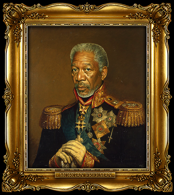 Актёры стилизованные под российских генералов