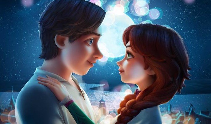 фрагмент постера мультфильма «Украденная принцесса: Руслан и Людмила»