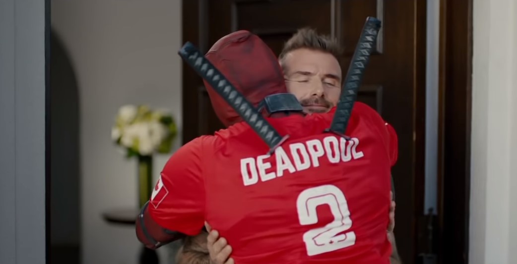 Дэдпул и Дэвид Бэкхем