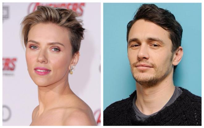 Скарлетт Йоханссон и Джеймс Франко