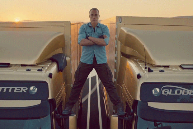 Шпагат и задний ход: как снимали рекламу Volvo c Ван Даммом