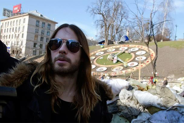 Джаред Лето в Киеве: фотоотчет отовсюду