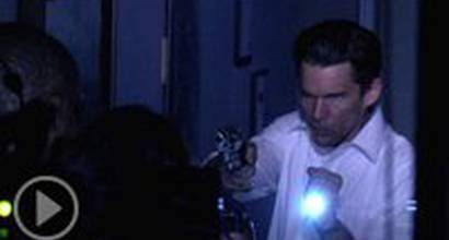 На съёмочной площадке 