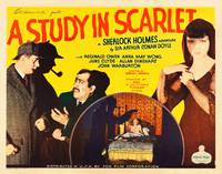 Постер Шерлок Холмс: Занятия в алом