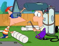 Кадр Финес и Ферб