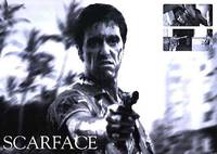 Постер Лицо со шрамом