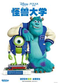 Постер Университет Монстров 3D