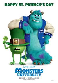 Постер Университет Монстров 3D