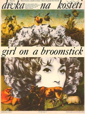 Девушка на метле