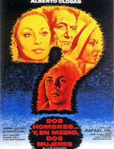 Dos hombres y, en medio, dos mujeres