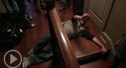 На съёмочной площадке 