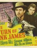 Постер из фильма "Возвращение Фрэнка Джеймса" - 1