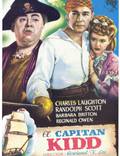 Постер из фильма "Капитан Кидд" - 1