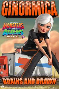 Постер Монстры против пришельцев