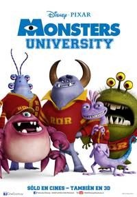 Постер Университет Монстров 3D