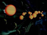 Кадр Легенда о героях Галактики