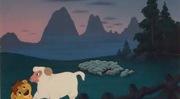 Кадр из фильма "Кроткий лев" - 1