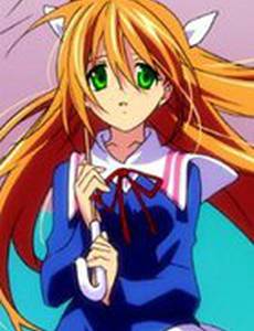 Мир в отражении глаз девушки, видящей Небеса