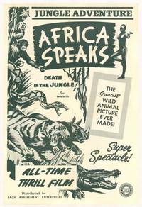 Постер Africa Speaks!
