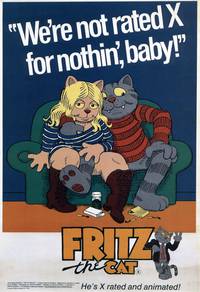 Постер Приключения кота Фрица