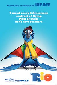 Постер Рио 3D