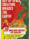 Постер из фильма "20 миллионов миль от Земли" - 1