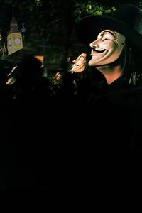 Кадр «V» значит Вендетта