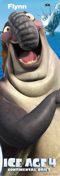 Постер Ледниковый период 4. Континентальный дрейф 3D