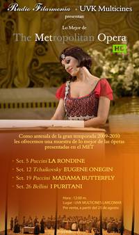 Постер Метрополитен Опера