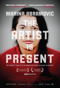Постер Марина Абрамович:  в присутствии художника 
