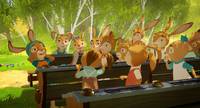 Кадр Заячья школа (Школа зайцев)
