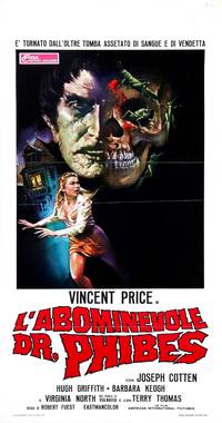 Постер Ужасный доктор Файбс