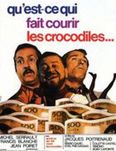 Что заставляет крокодилов убегать?