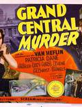 Постер из фильма "Grand Central Murder" - 1