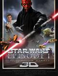 Постер из фильма "Звездные войны: Эпизод 1 - Скрытая угроза (3D — 2012)" - 1