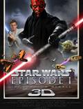 Постер из фильма "Звездные войны: Эпизод 1 - Скрытая угроза (3D — 2012)" - 1