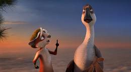 Кадр из фильма "Папа гусь " - 1